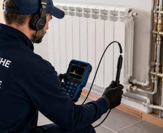 Recherche de fuite chauffage